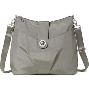 Gray hobo crossbody